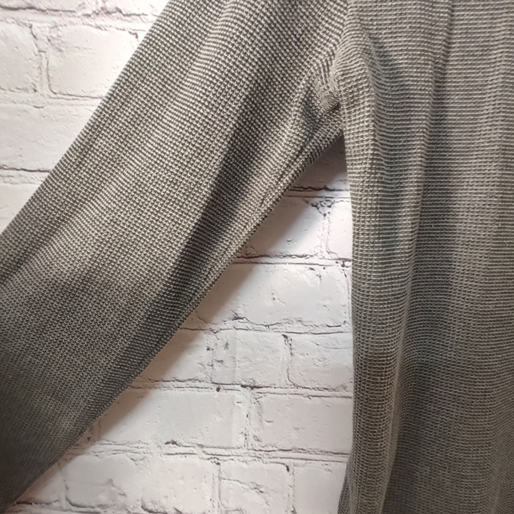 Armani Exchange Mens Waffle Knit Ringer Newyork Milan Pullover Medium Longsleeve - Picture 6 of 11